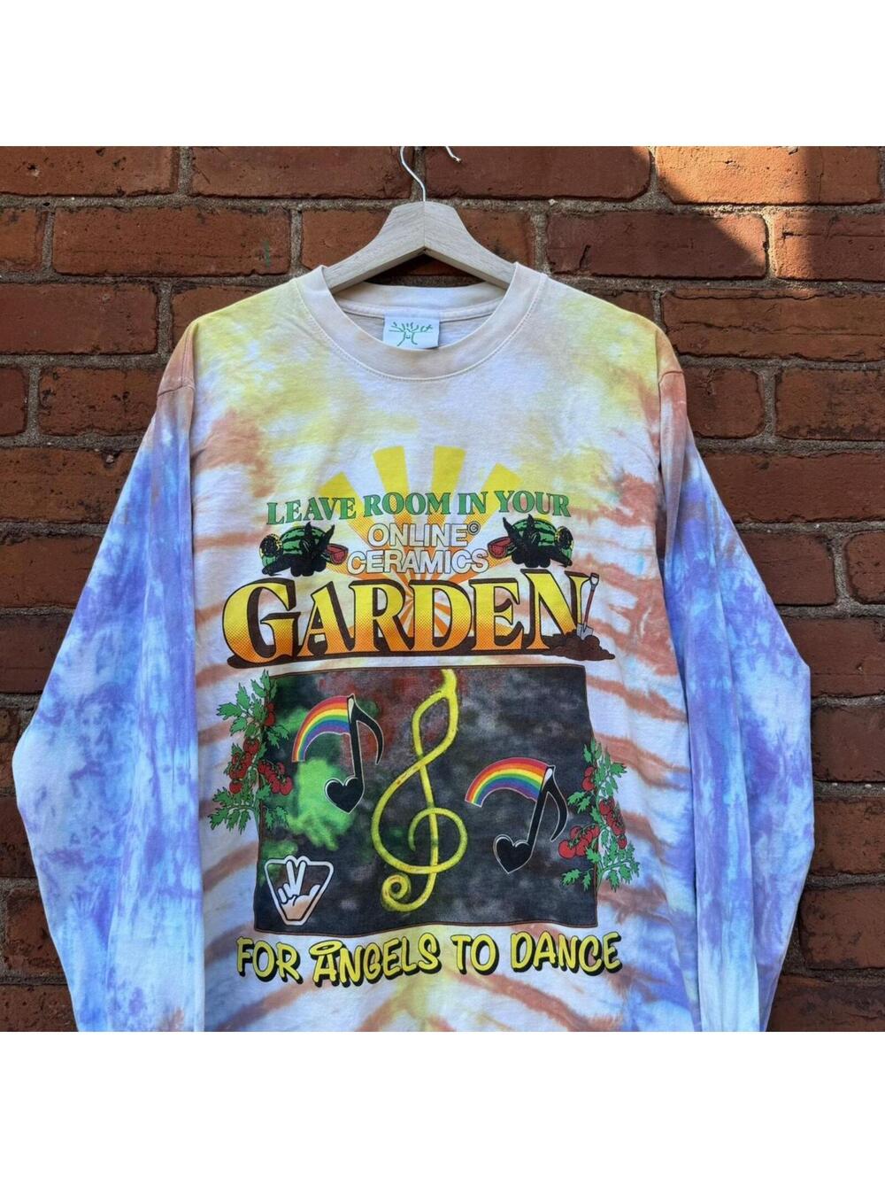 online ceramics leave room in your garden longsleeve t shirt